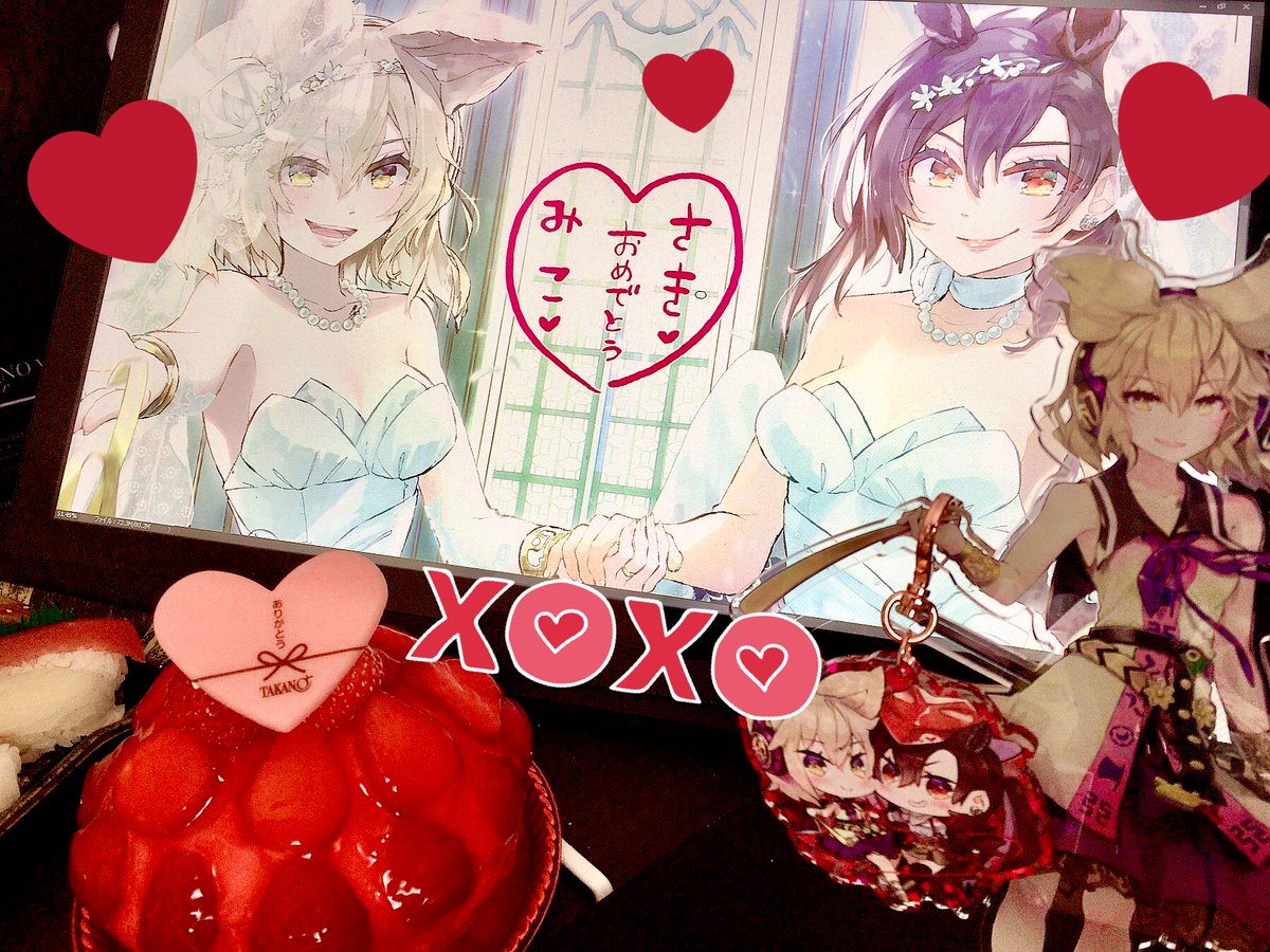 何かにつけて突如推しを寿司とケーキで盛大に祝うアカウント 