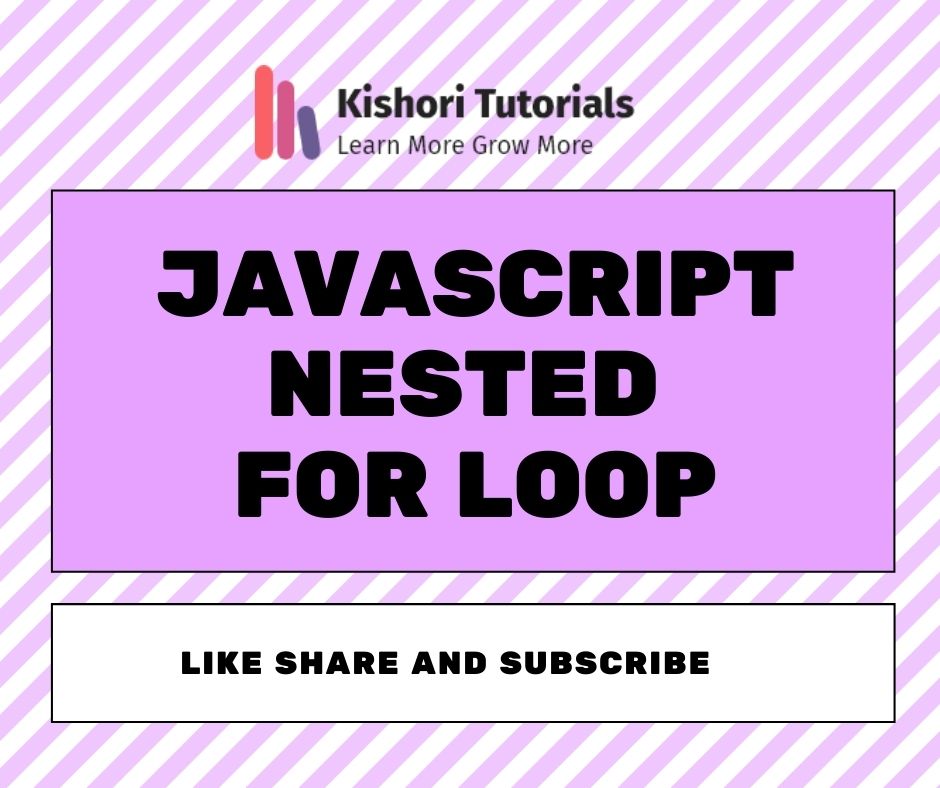 kishoritutorial's tweet image. Learn Nested For Loop in JavaScript in Hindi.
youtube.com/watch?v=YDiVxG…
#forloop #nestedforloop #javascript #javascripttutorial #learnjavascript