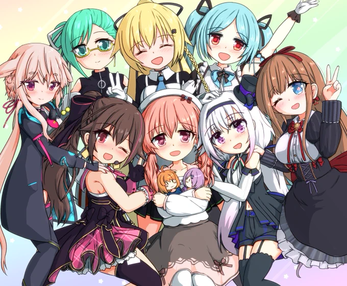 #ふたばあーと
#ピノの自由帳
#なとあーと
#いろは絵馬
#イオリの森美術館
#すずあーと
#ちぇり絵
#めめアート 