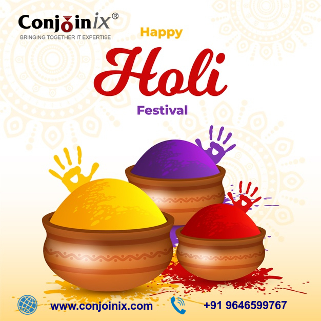 conjoinix's tweet photo. Conjoinix wishes you a very Happy Holi #Conjoinix #Holi #HappyHoli https://t.co/04ewqz3D94