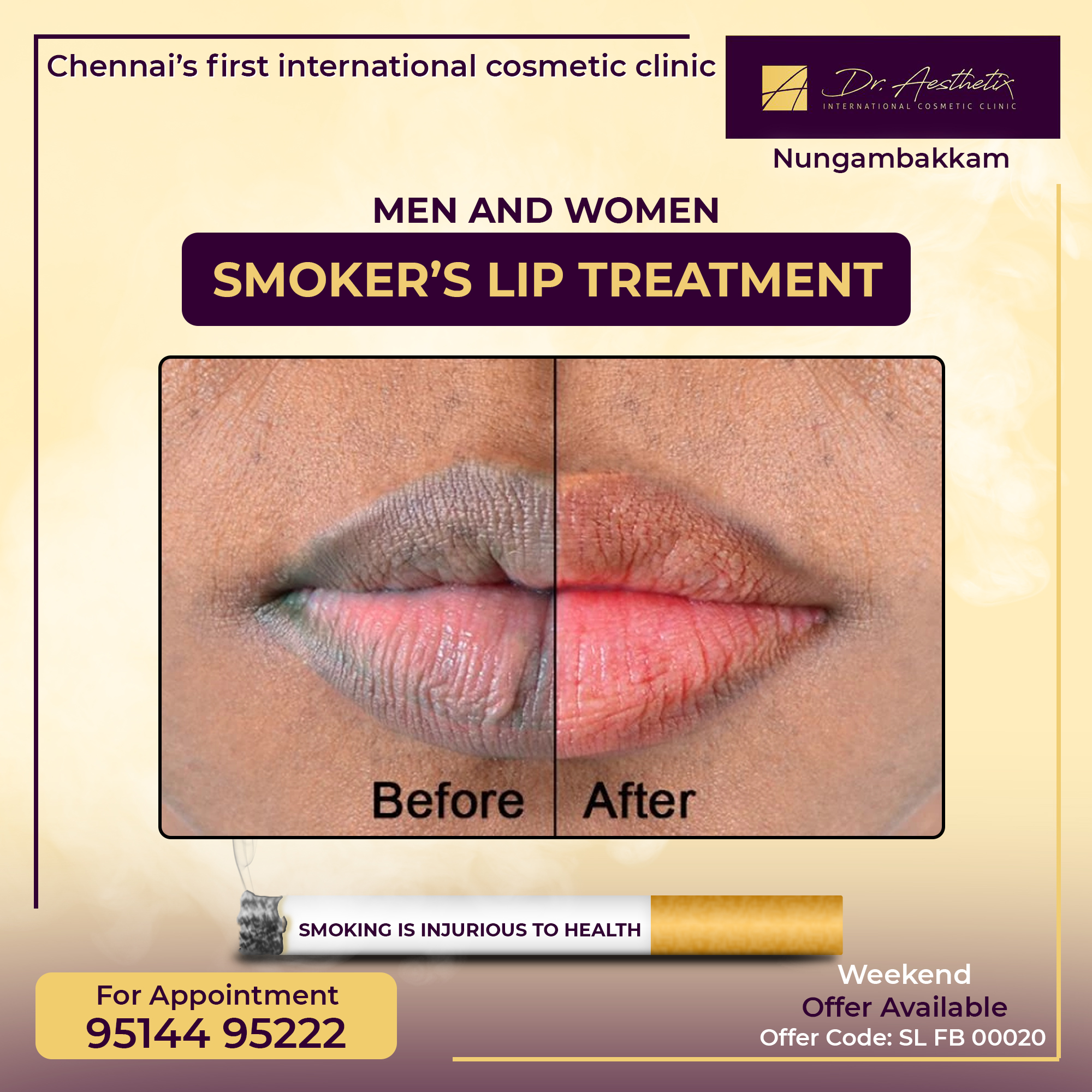 Smoker lips treatment deals