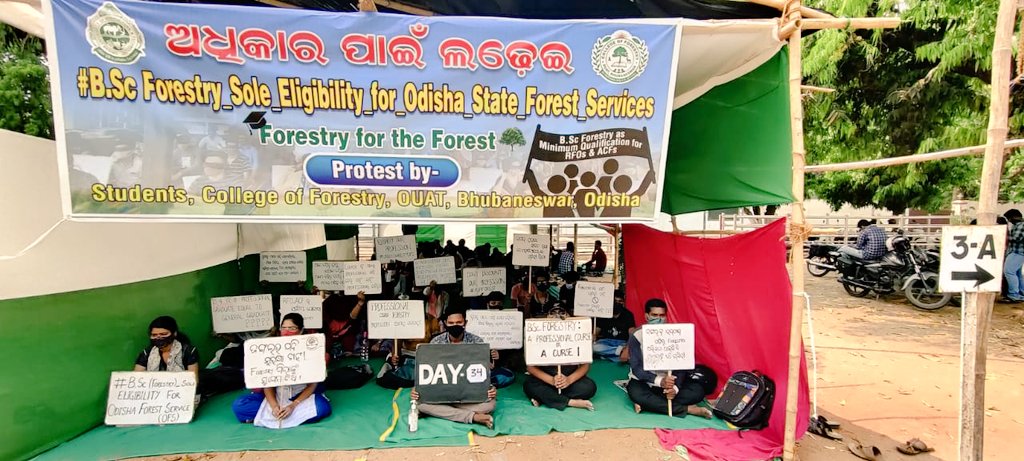 PReshmashree's tweet photo. #BSc_Forestry_Sole_Eligibility_for_Odisha_State_Forest_Services
@Naveen_Odisha @CMO_Odisha @BKArukha @dr_arunsahoo @SecyChief @MoSarkar5T @PrakashJavdekar @sandeepifs @ForestDeptt @pccfodisha @ifs_odisha @AprajitaSarangi 
Day 34 https://t.co/qZ7g0fIIy0