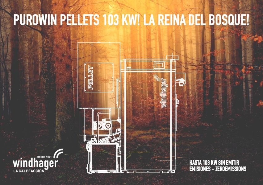 La reina del bosque.... Hasta 103 KW sin emitir emisiones que se puedan medir, Y SIN FILTROS! #pellets #EficienciaEnergética #emisiones <a href="/Windhager/">Windhager Zentralheizung GmbH</a> Conócela mejor aquí: windhager.es