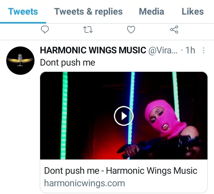 Shidapope's tweet photo. Thanks 4 the love #harmonicwingsmusic @ViralMusicVids s/o to @wisetarantino and #SoldierEnt https://t.co/WOhXGPZKdg