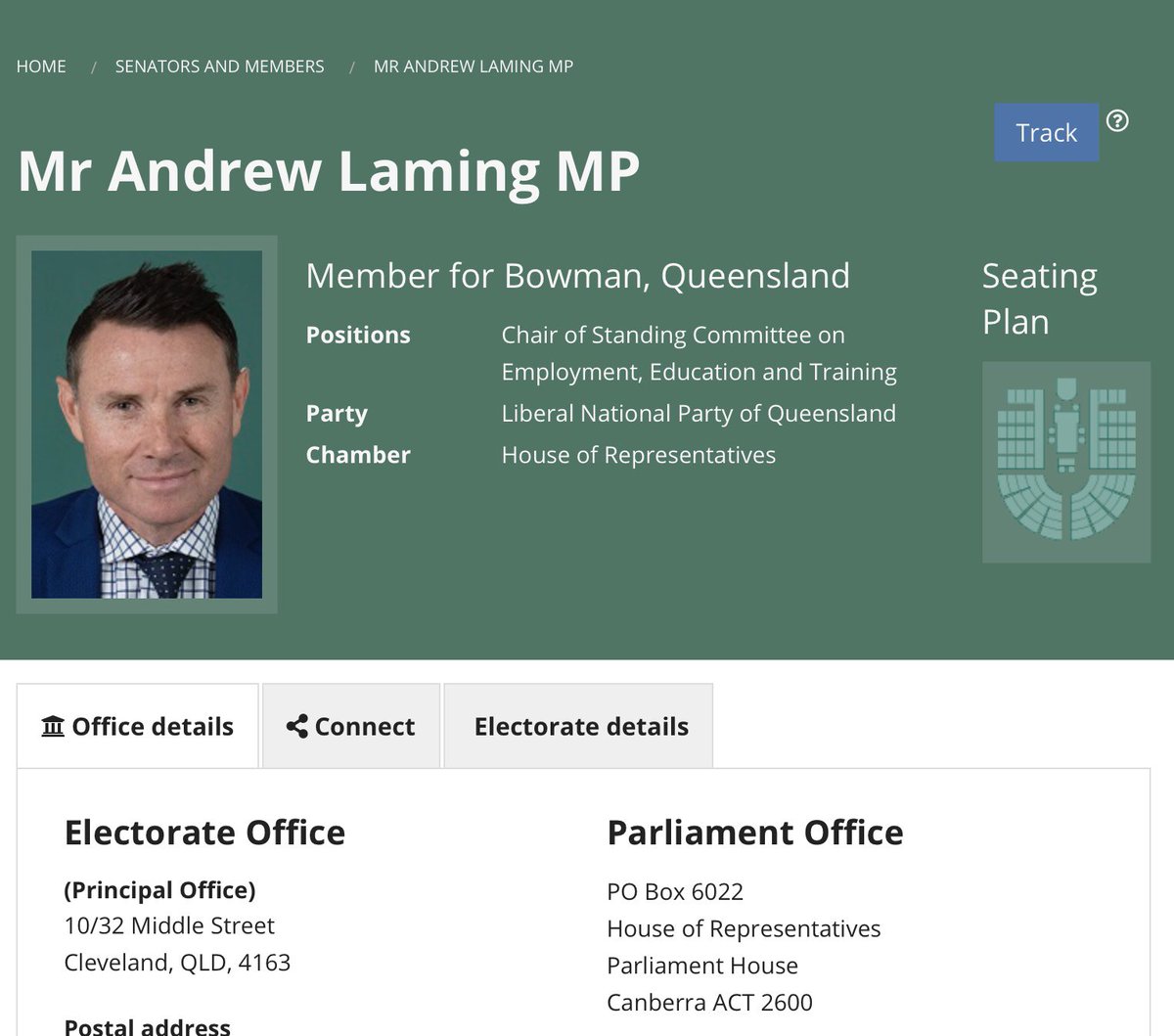 Robert Long S Tweet Danielbleakley Scottmorrisonmp You Must Sack Andrewlamingmp As Chair Of Employment Education Training Committee Sackandrewlaming Trendsmap