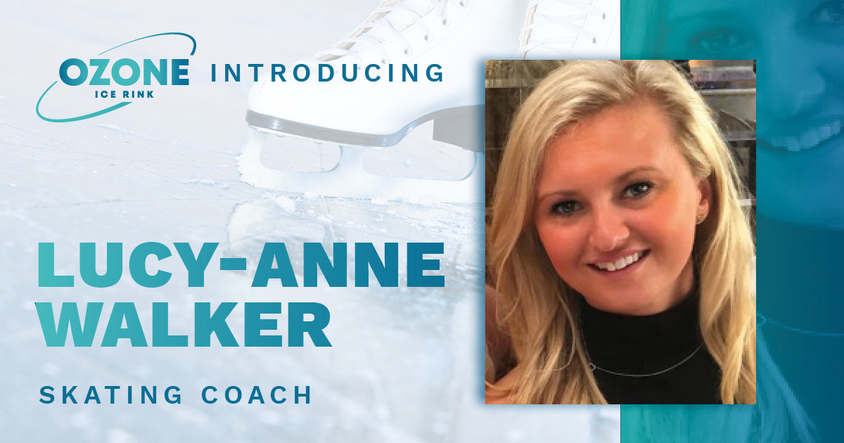 Ozone Rink are proud to announce the appointment of Lucy-Anne Walker to our skating team #ozonerink #getreadyforozone
