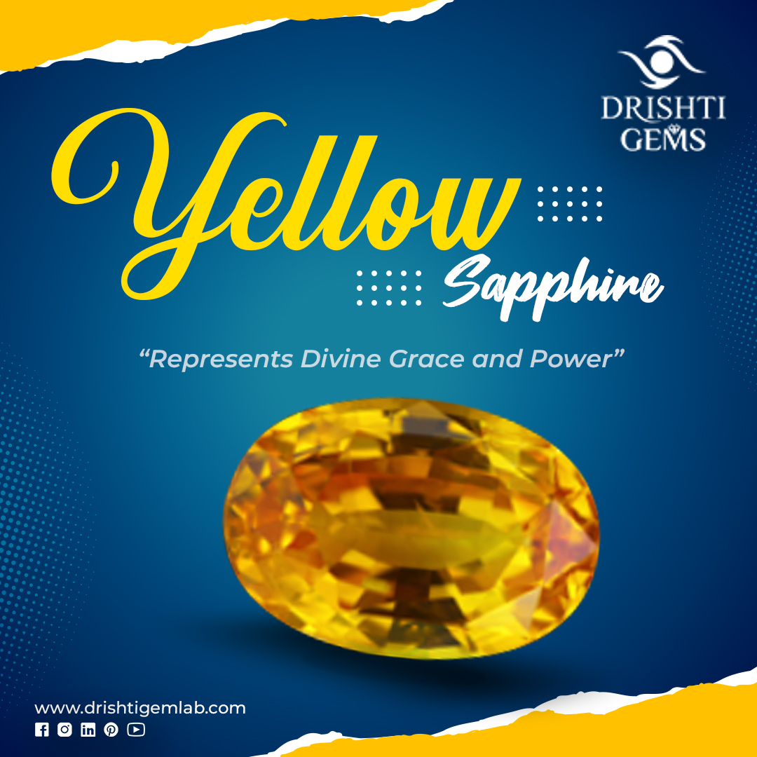 drishtigemlab's tweet photo. Embellish yourself by wearing the dazzling #yellowsapphire. You can buy the #originalgemstone from Drishti Gem Labs. We have a wide collection of various types of #preciousgems. Buy Now! https://t.co/fA8R4AYLLa

#gemstones #buygemstones #yellowsapphiregemstone #fashion #jewellery https://t.co/mxnrGiRYKR
