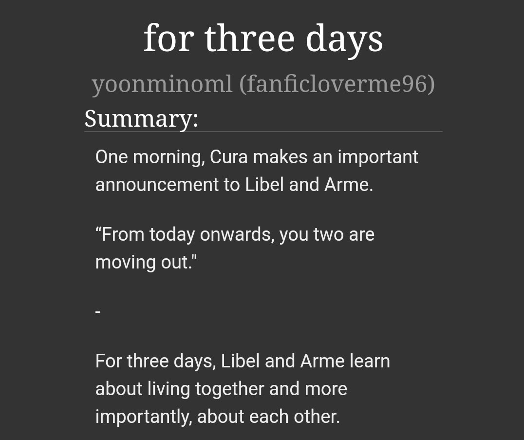 tennssi0907's tweet photo. After a few months being in a relationship, Cura proposes Libel and Arme into living together.
By kicking them out of the base.
(Rated E for the nsfw towards the end.)
https://t.co/SFsXWHAqXK
#danmaca https://t.co/545UL8wCKw