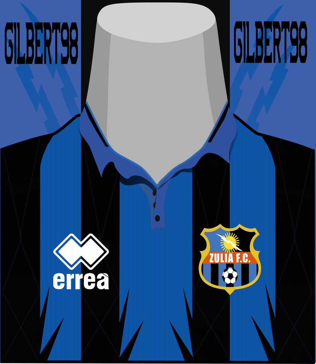 Studio98_art's tweet photo. #Gilbert98 #ZFC #Fantasy #Zuliafc #VamosZulia #Futve #NegriAzules #CamisetaFantasy.
Concepto: Local
Marca: Errea.
Cuello: Polo
Equipo: Zulia Fútbol club.
Liga: @LigaFUTVE
Detalles: Los bastones están inspirados en los rayos del #Catatumbo. https://t.co/a6RAiI9fCT