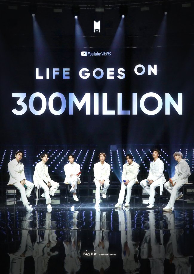 Life Goes On  ~~🌸🌸

🎊 뮤비 3억뷰   추카추카 🎊

#라고온3억뷰
#라고온3억뷰축하해
#LifeGoesOn300M
#LifeGoesOn
#LifeGoesOnWithBTS 
#BTS 
#BTSARMY 
#방탄소년단 
@BTS_twt 

공식 포스트가 이뽀서 다시 한번 추카~
근디 첫번째 글에 오타가~~🥺🥺
어쩔수 없지뭐~~🤭🤭