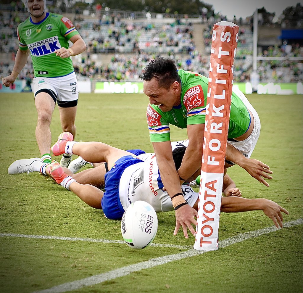 NRL's tweet photo. RTS 👑 

#DefyImpossible https://t.co/K5IBgsJptv