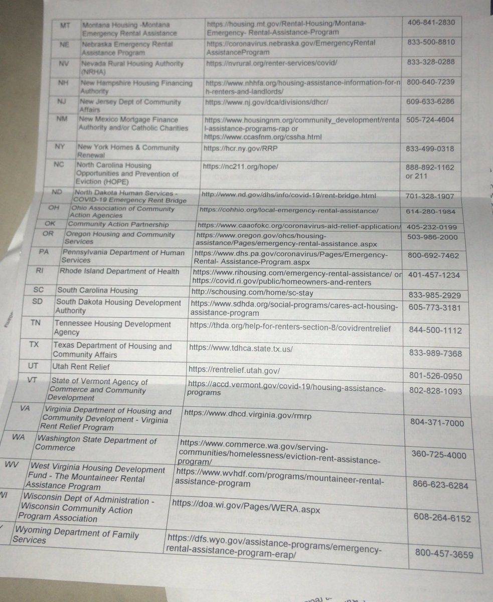 ThetaOphiuchi12's tweet photo. If you bouta get evicted fill out these forms if your state is on here they just passed a rental assistance bill but landlords lowdown and ain’t gone tell you https://t.co/hNpq2emCyl