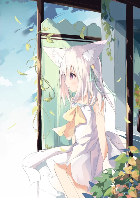 白きつね 