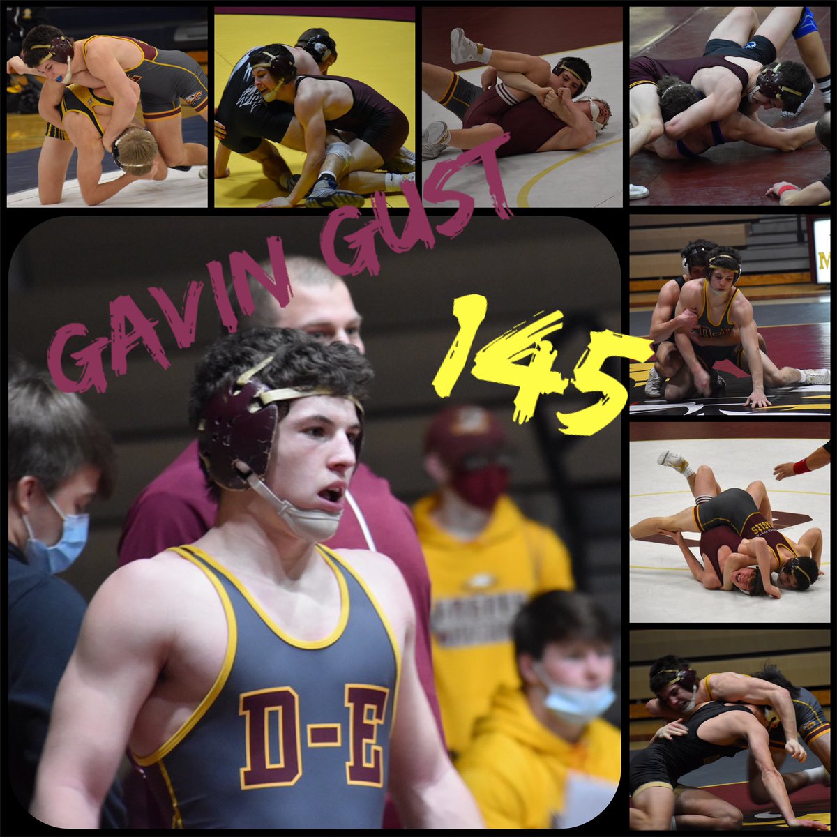 ThesingJennifer's tweet photo. Good luck to Brodie, Gavin, and Blake! #deeagles#wrestletough https://t.co/cNl0GnuXb0
