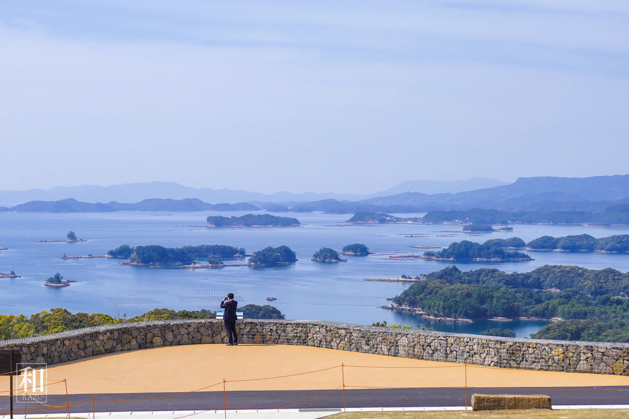 和ラボ 明日3月28日オープン九十九島観光公園 佐世保市俵ヶ浦半島に新しい観光スポットができました 佐世保市役所観光課様のご依頼ご協力により昨日撮影 明日空撮動画もアップします これまでなかった広大な公園で九十九島を大パノラマで見学できます