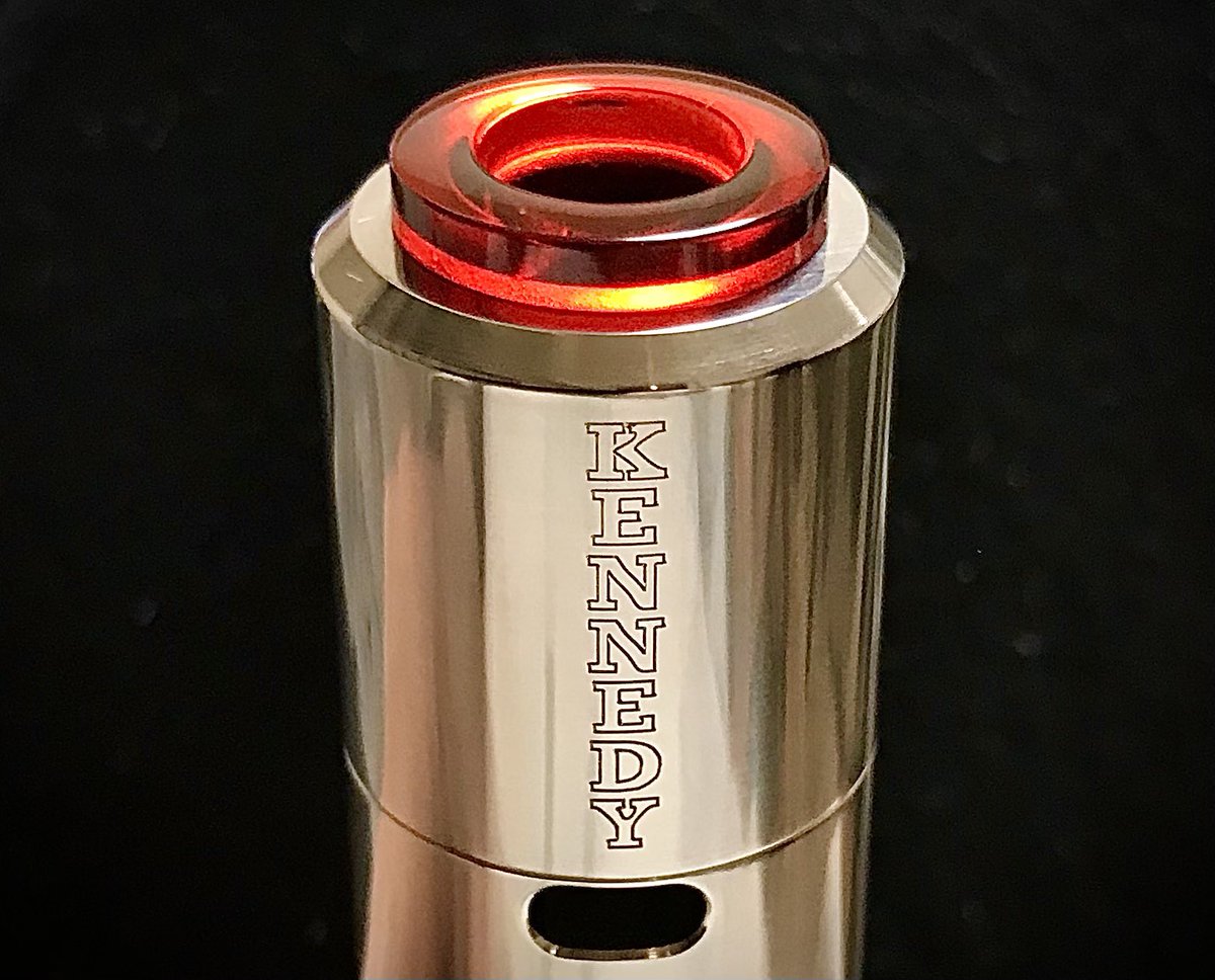 kennedy vape mod Buy Kennedy Vindicator 18650/20700/21700 Style Carbon Fiber Hybrid  Mechanical Mod + Kennedy 25 RDA Kit