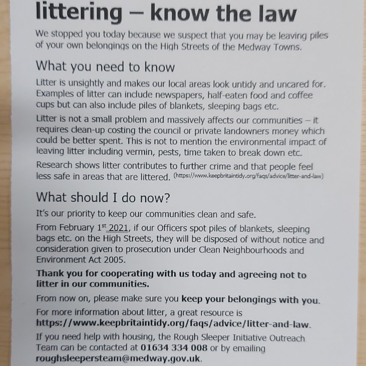 KentPoliceMed's tweet photo. #OpDeposit is the #TownCentreTeam's efforts to support our partners @medway_council and @MedwayCSP in providing clean, safe Town Centres to visit, shop and work in. SB
#binitdontdropit
#takeithomewithyou https://t.co/ogsF4akQw3