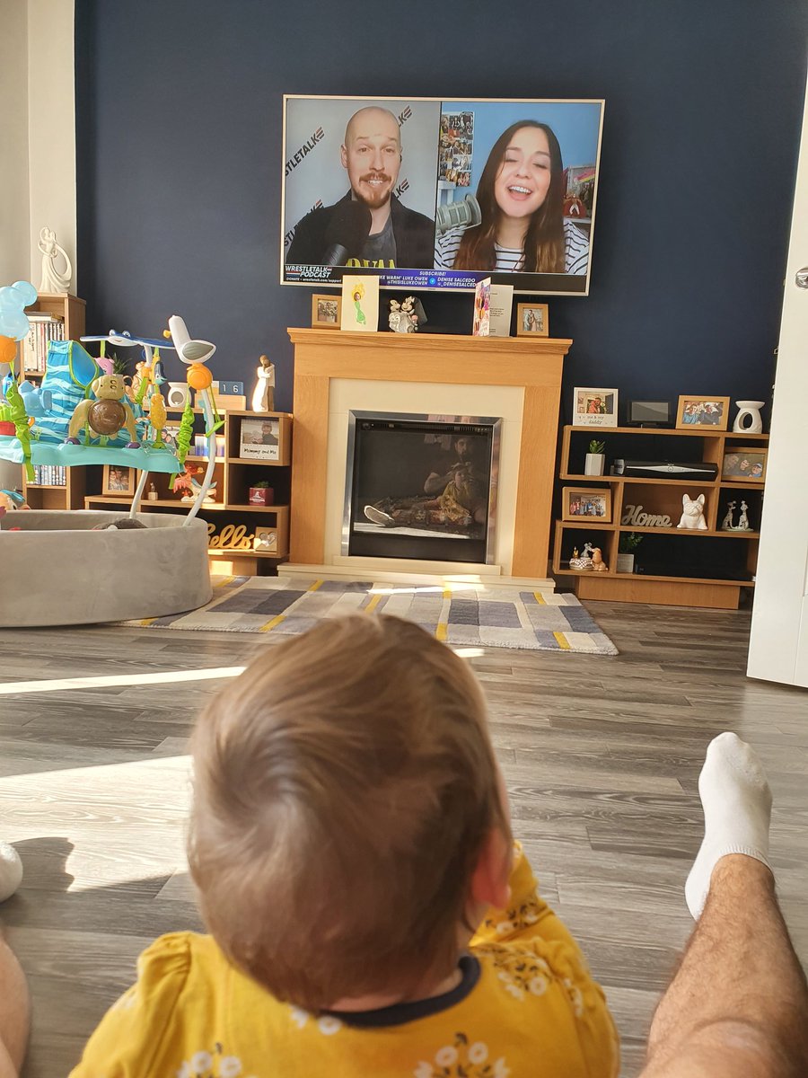 games_theman's tweet photo. My little girl loves @WrestleTalk_TV @_denisesalcedo @ThisisLukeOwen  #wrestletalk #wwe #aew https://t.co/ZX5FmiJshE
