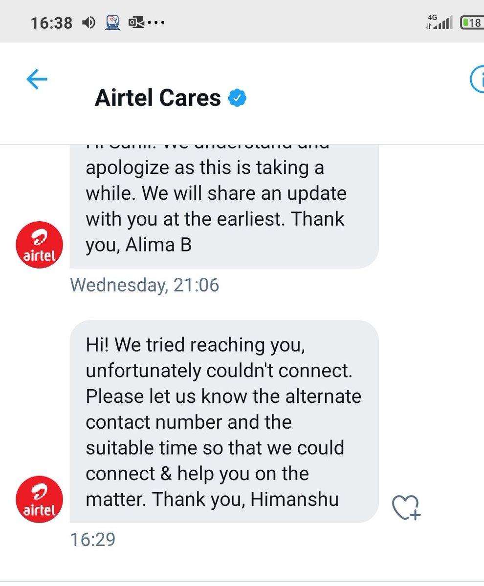 shilludutt's tweet photo. If @airtelindia wants to reach out to me , then here should be proper network at my place.
For your information, I didn't received any call for your side.
Stop fooling us. https://t.co/PY5m966uI9