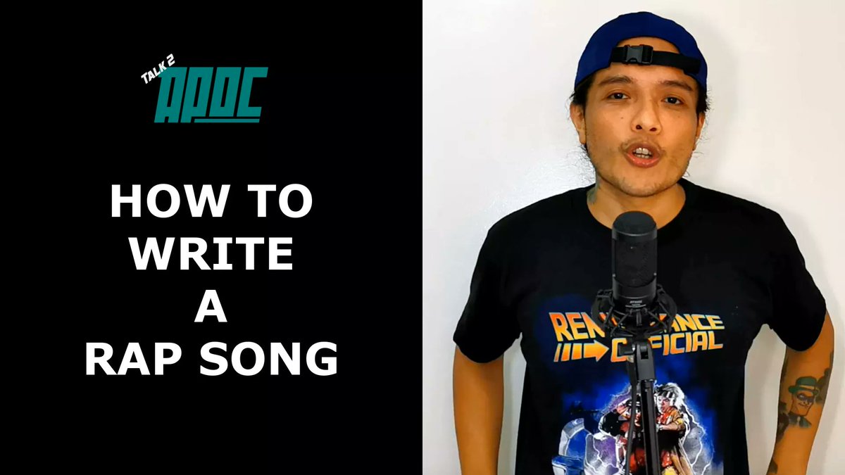 arkitekto's tweet photo. ❗️NEW EPISODE❗️
Talk 2 Apoc # 9 - How to write a rap song
Tips, tricks at ibang methods sa pagsusulat ng kanta
https://t.co/5vpfyd6SSy
#Talk2Apoc #Howtowritearapsong #songwriting #Apoc #DeathArchitect #UprisingPH #hiphop #pinoyhiphop #pinoyrap https://t.co/5PfBGr2ScO