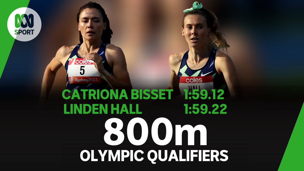 abcsport's tweet image. An amazing night on the track for Aussie athletics! 💚💛

🇦🇺  @catrionabisset and @Linden_hall have both cracked the two-minute barrier in the 800m at the Queensland Track Classic — and qualified for the @Tokyo2020 @Olympics! 🇯🇵 🔥

@AthsAust #ThisIsAthletics #AthsTogether