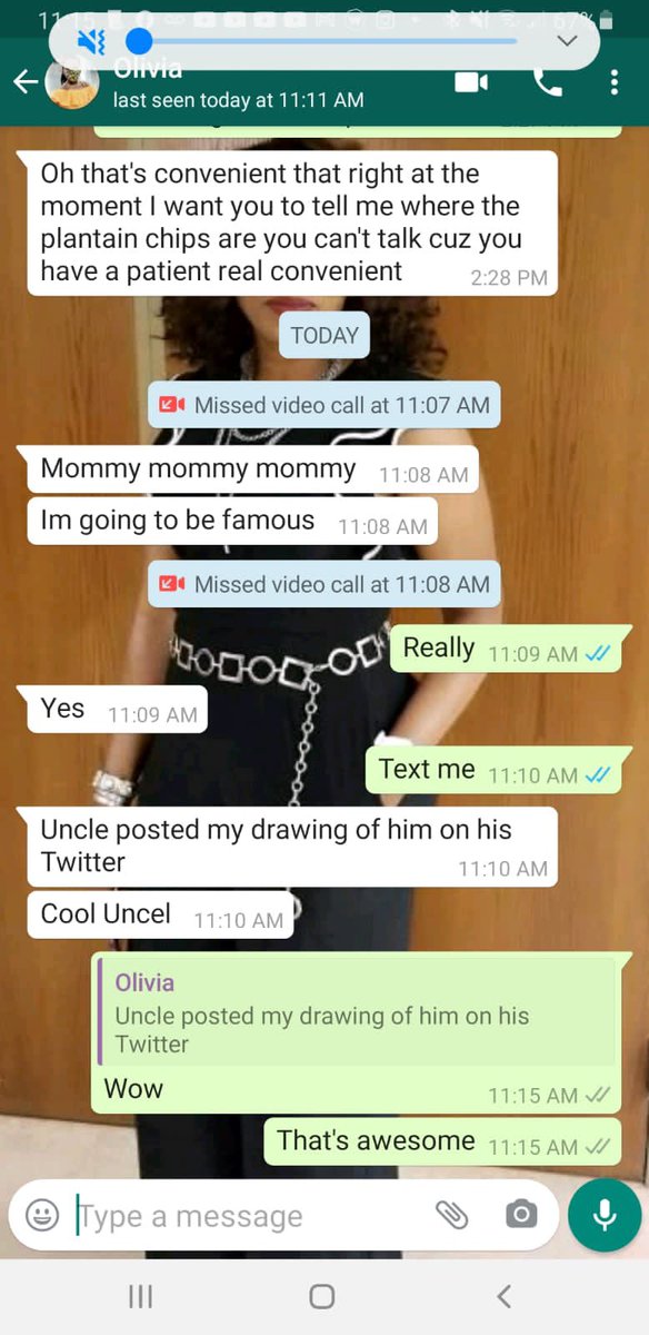 NeoAkpofure's tweet photo. My niece is the cutest 🥰🥰
See her texting her mum😂😂 https://t.co/qbFUpTwofy
