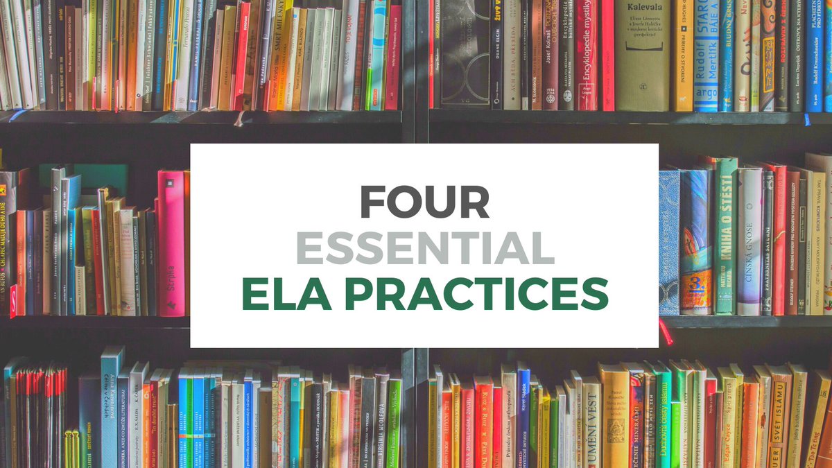 You may have heard of the Mathematical Practices before and wondered, "What would the ELA Practices be?" In this post, <a href="/BDicksonNV/">Ben Dickson</a> proposes four practices that would be good starting points in ELA classrooms: bit.ly/2FB3c1N #elachat #engchat #coreadvocates