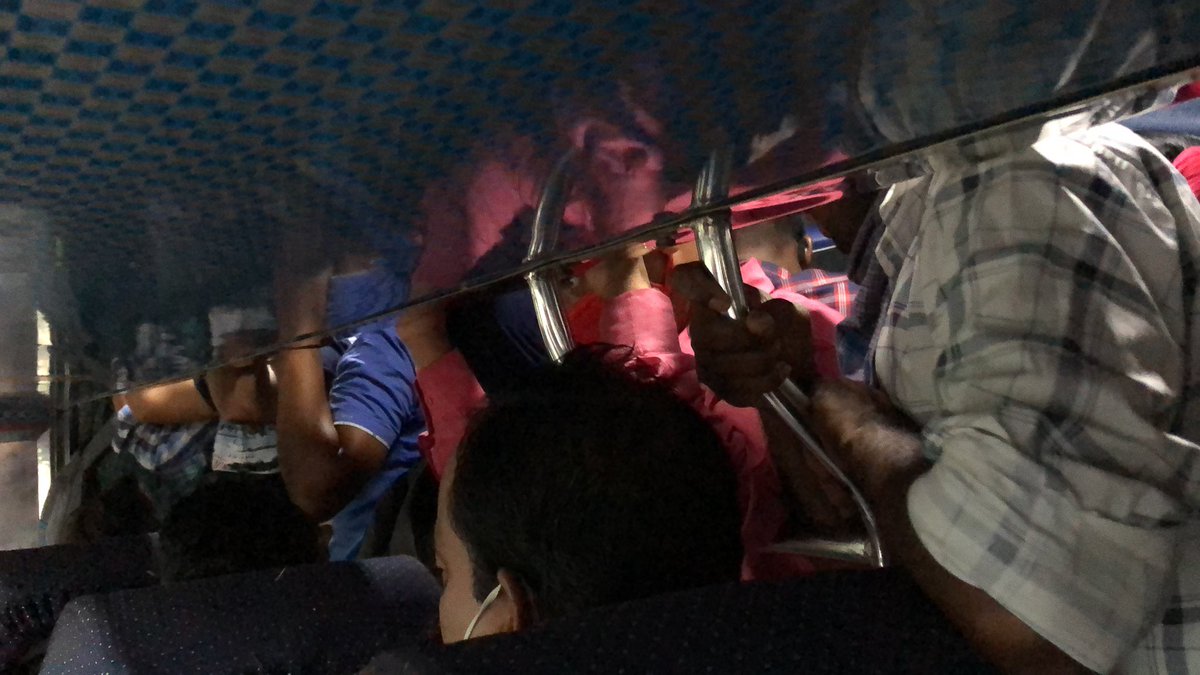 HeroDebashis's tweet photo. This is how our Orissa Bus association is fighting against #COVID19 This is a live pic from A bus moving from Bhubaneswar to Balasore #Brundaban Bus @Naveen_Odisha @odisha_police @dmbalasore @PMOIndia @otvnews @AmitShah @ZeeOdisha @republic https://t.co/VfcifV0nsi