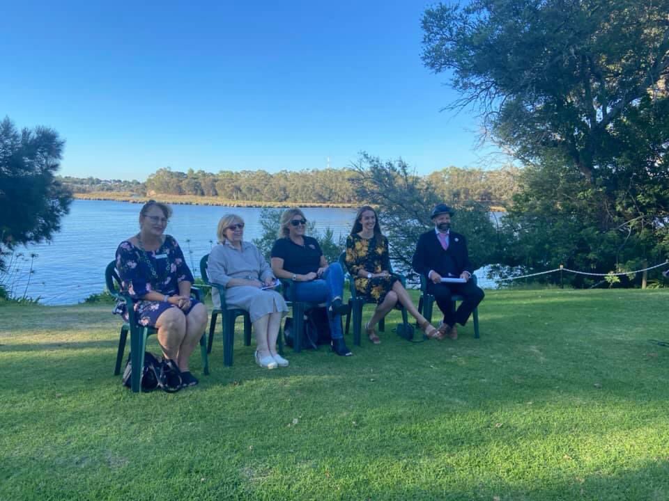 APISinc's tweet photo. Great to see our chair @philosophyteach represent us this afternoon at the official launch of @HASSWA5 #HASSweek on a panel discussion alongside our colleagues at @WA_HTA and @GAWA_Geography https://t.co/esPst8l8Wm