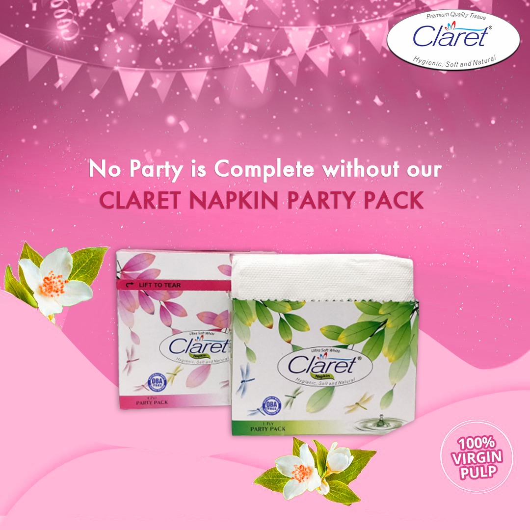 ClaretWorld's tweet image. No party is complete without our claret Napkin party pack.

#disinfectwipes #protectiononthego #newnormalessentials #antigermswipes #antibacterialproduct #multicare #multipurposewipes #easycarrying