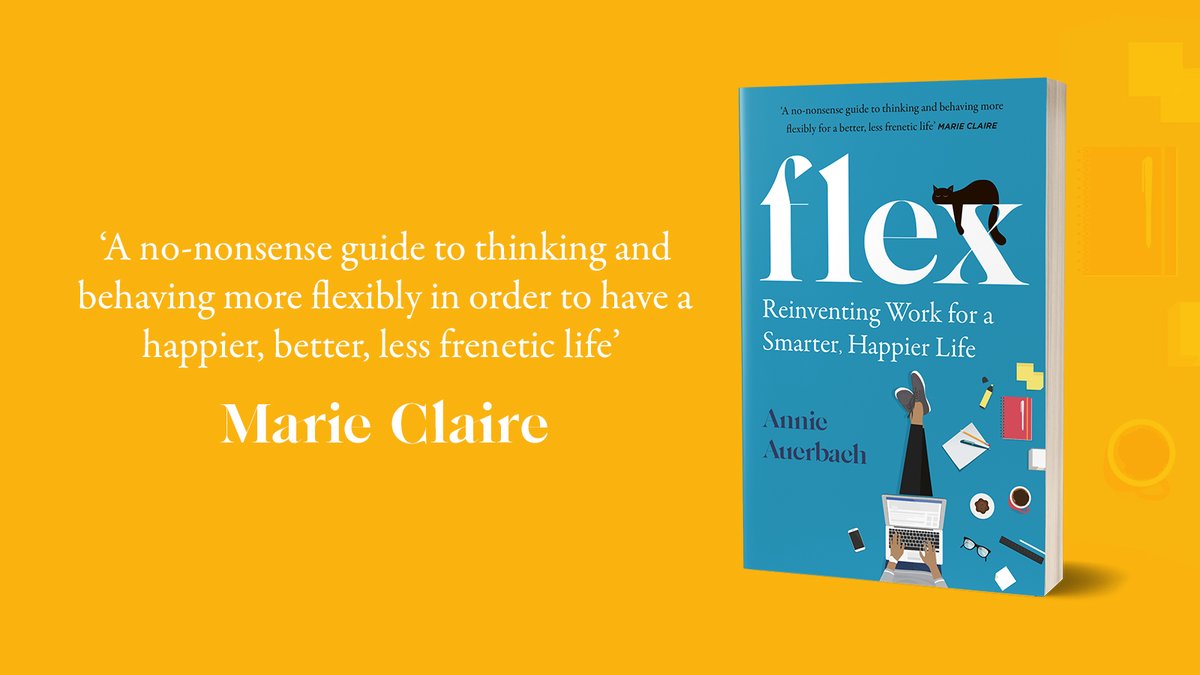 HQstories's tweet photo. Find your best life with the help of #Flex, the no-nonsense guide by @annieauerbach!
Flex is reinventing the rules for a smarter, happier future.
Start your happier future: https://t.co/Pu9pX7YB1q
#FlexibleWorking #FlexiWork #FlexWorkFullLife https://t.co/Xrbt4K0HAo
