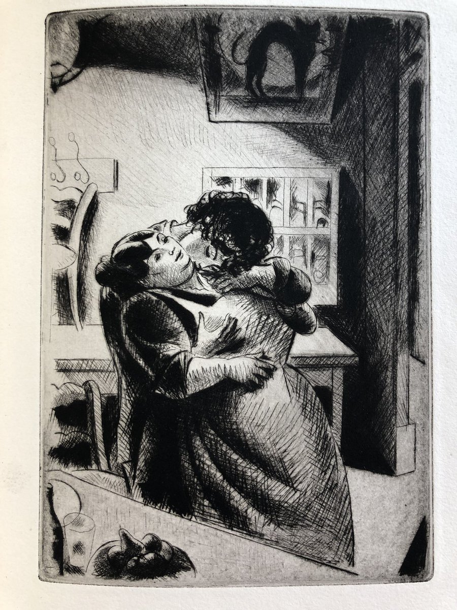 Chas Laborde, 1921, dry points 