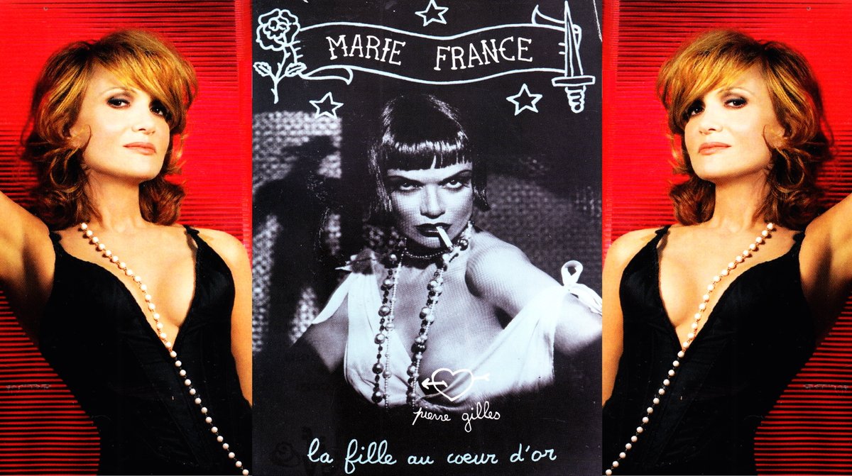 MARIE FRANCE présentée par FRÉDÉRIC MITTERRAND à la radio, 
le 4 novembre 2006, pour trois titres piano-voix en live. "La fille au cœur d'or", "Les bagouzes", "L'amour avec des gants". Au piano : CHRISTOPHE CRAVERO.

youtube.com/watch?v=_O8TGC…