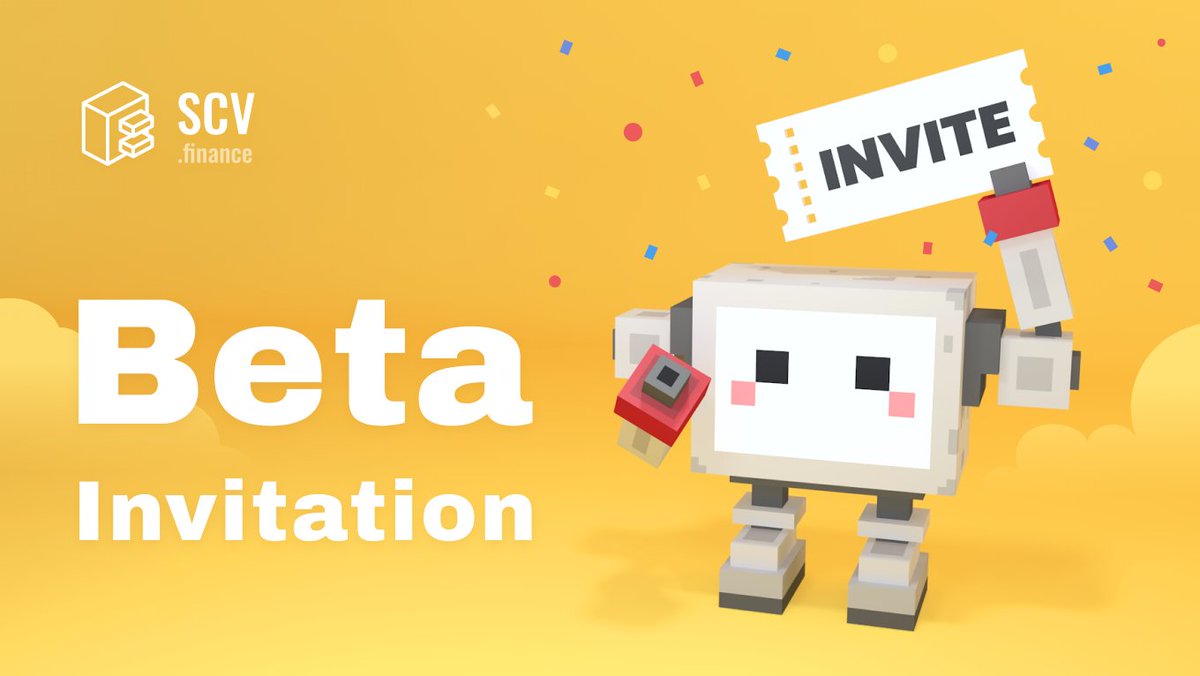 📢9th #GIVEAWAY : Early Access &amp; #NFT 🎁

Get NFT &amp; access our private β cross-chain DeFi portfolio manager supported $UNI $SUSHI $COMP $CAKE $XVS $AUTO $CREAM  

1⃣RT &amp; Follow 
2⃣Comment your BSC address

👑50 winners
🔎Result : t.me/scv_finance

#Defi #BSC #Airdrop