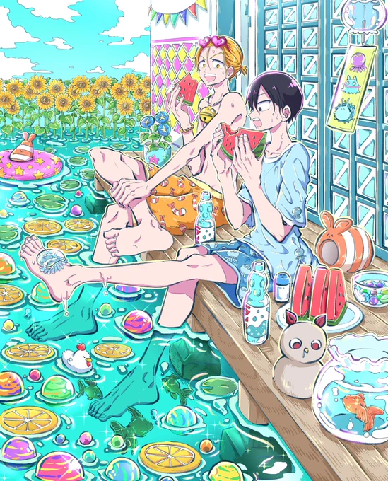 #怪病医ラムネ
アニメ怪病医ラムネ
最終話放送日です??‼️

春夏秋冬、毎日楽しく美味しいご飯いっぱい食べました???? 