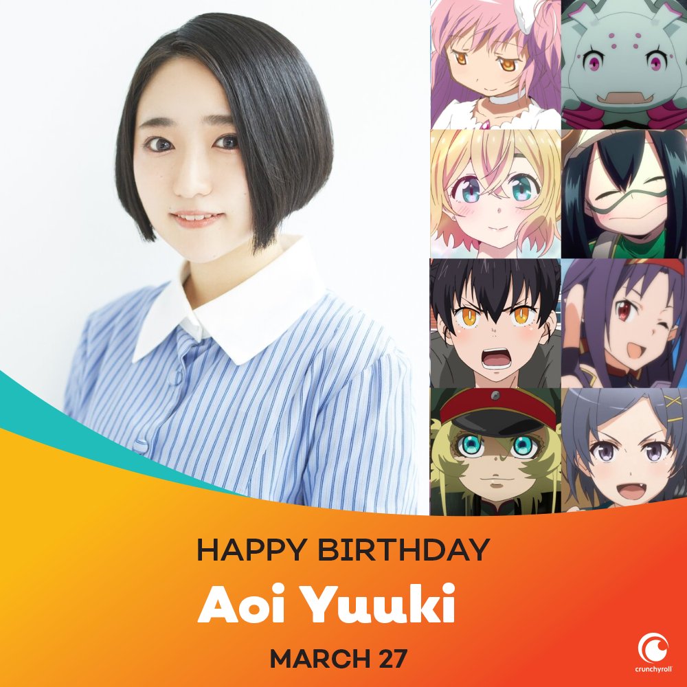 Crunchyroll - (2/5) Happy Birthday to the Voice Actress