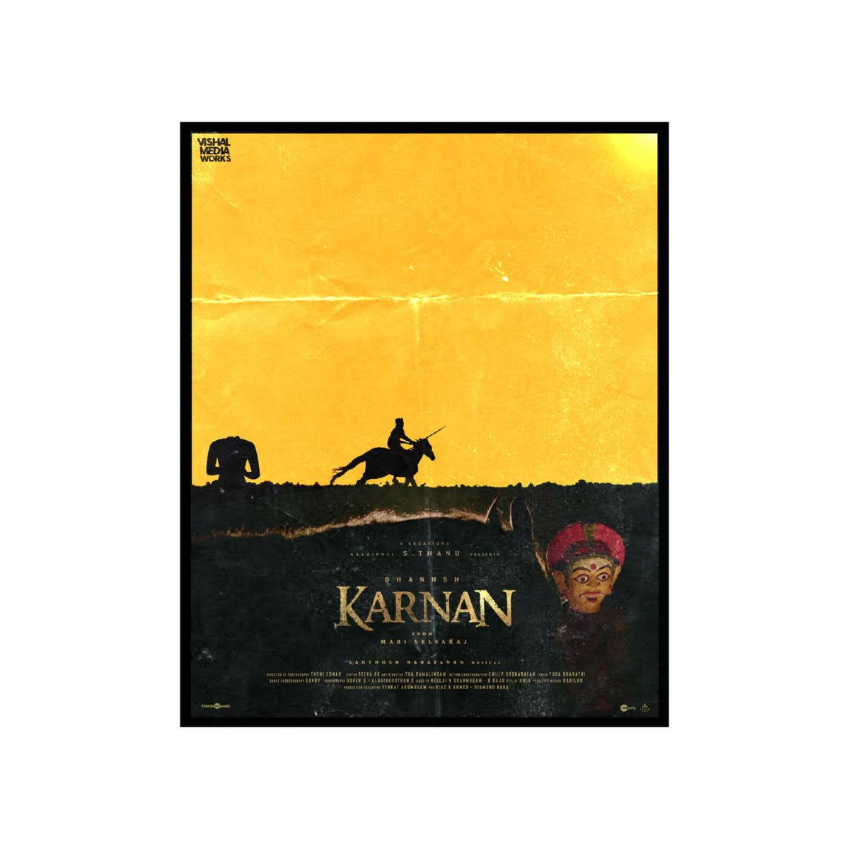 Vishalmediawork's tweet photo. Karnan FanMade Poster ⚡🔥

Design:@Vishalmediawork 

#Karnan #KarnanTeaser #Dhanush #MariSelvaraj @dhanushkraja @mari_selvaraj @theVcreations @KarnanTheMovie #VishalMediaWorks #VishalDesigns 

#HD:https://t.co/yi4KsUgea6 https://t.co/EJaXL3pm0M
