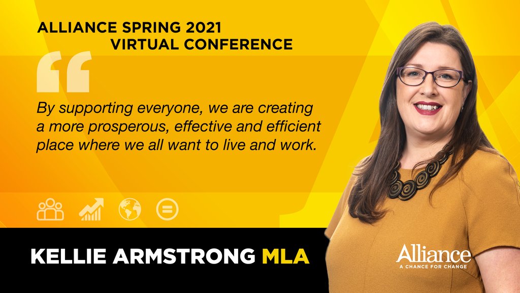 allianceparty's tweet photo. Asking #APNI2021 the question of why prosperity is a key pillar of the post-COVID recovery, panel chair @Kelmba says it’s simple - “by supporting everyone, we are creating a more prosperous, effective and efficient place where we all want to live and work.” #AChanceForChange https://t.co/bVQo3DXmob