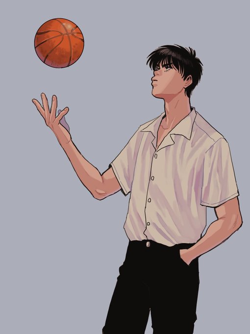「バスケットボール 黒髪」のTwitter画像/イラスト(古い順)
