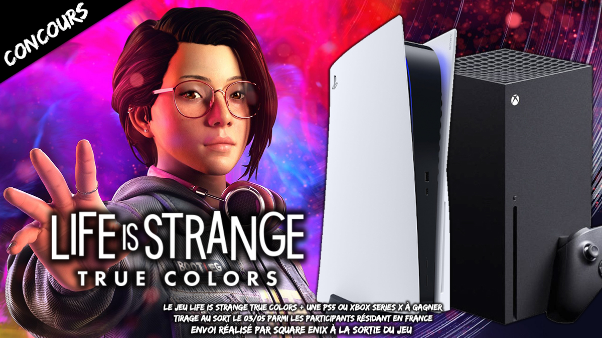 Julien Chièze (@julienchieze) on Twitter photo 🎁CONCOURS🎁
Super heureux de pouvoir mettre en jeu 1 Pack Next Gen #PS5 ou #XboxSeriesX (au choix) + #LifeisStrangeTrueColors
Pour participer
✅RT + Suivre <a href="/JulienChieze/">Julien Chièze</a> / <a href="/CaroleQuintaine/">Carole Quintaine</a> / <a href="/SquareEnixFR/">SQUARE ENIX France</a>
À bientôt sur nos chaînes YouTube 😃
TAS 03/05
#PubliciteParSquareEnix 🎁CONCOURS🎁
Super heureux de pouvoir mettre en jeu 1 Pack Next Gen #PS5 ou #XboxSeriesX (au choix) + #LifeisStrangeTrueColors
Pour participer
✅RT + Suivre <a href="/JulienChieze/">Julien Chièze</a> / <a href="/CaroleQuintaine/">Carole Quintaine</a> / <a href="/SquareEnixFR/">SQUARE ENIX France</a>
À bientôt sur nos chaînes YouTube 😃
TAS 03/05
#PubliciteParSquareEnix