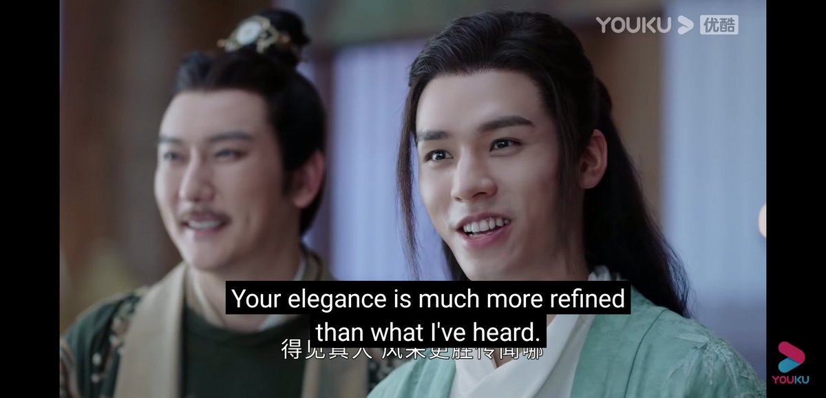   #shlengsubs um I must& #39;ve forgotten to mention this before but look at this:"久仰久仰，果然是百闻不如一见 ——— 风采更胜传闻。"wkx says the EXACT same line ctrl c + ctrl v to 1. zhao jing 2. shen shen 3. yu qiufeng(translation:) https://twitter.com/fandoestr...