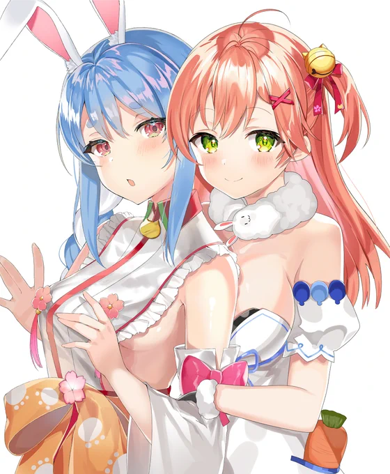 #見た人も無言でピンク髪美少女貼れ 
