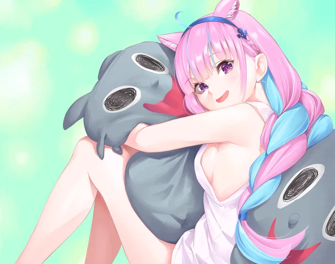 こんんあくあああアアアアア!#湊あくあ #ホロライブ 