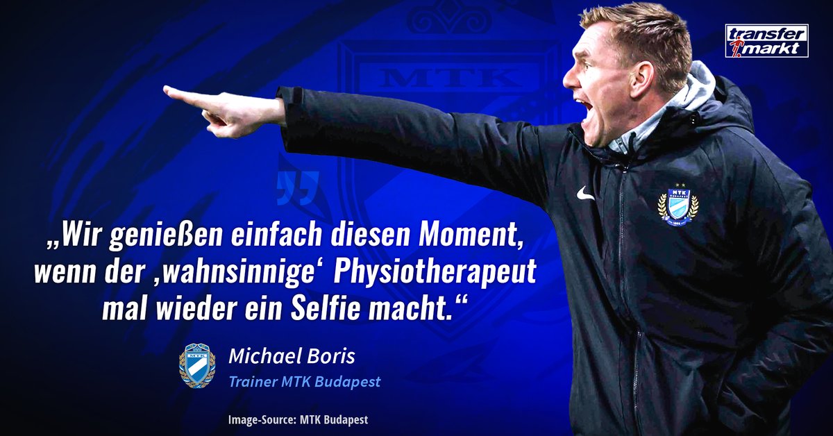 PhlipMarq's tweet photo. Trainer Michael #Boris mischt mit dem #MTK #Budapest die ungarische Liga auf. Der 45-Jährige sprach mit mir für @Transfermarkt über Ungarns Fußball, #Huntingtime, Treffen mit Michael #Oenning, ein kurioses #S04-Praktikum bei Magath, #Szoboszlai & mehr.
https://t.co/rDQOgD922B https://t.co/s0ZGO3zwoO