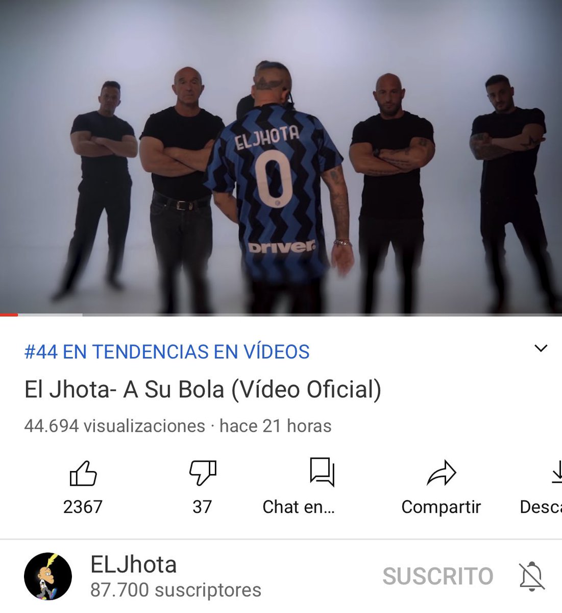 Volvemos a ser tendencia en españa 🇪🇸 con #asubola gracias a todos youtu.be/pdbZKrGeN8k