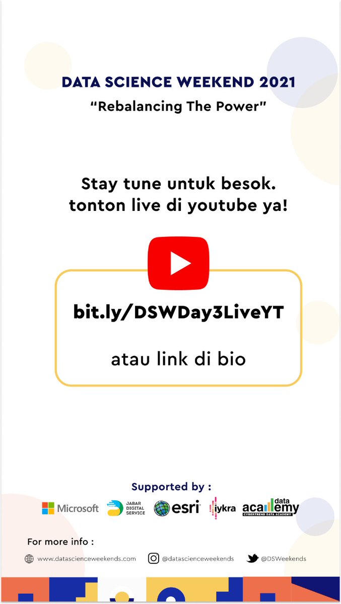 Data Science Weekend tweet media