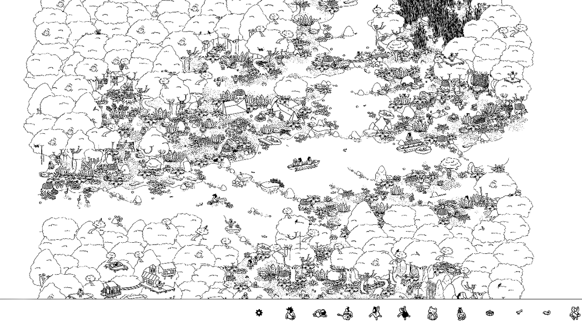 Playing <a href="/HiddenFolks/">Hidden Folks</a> to calm me down
Maybe I can find the answer to this quarantine with a bunch of monkeys 🙈