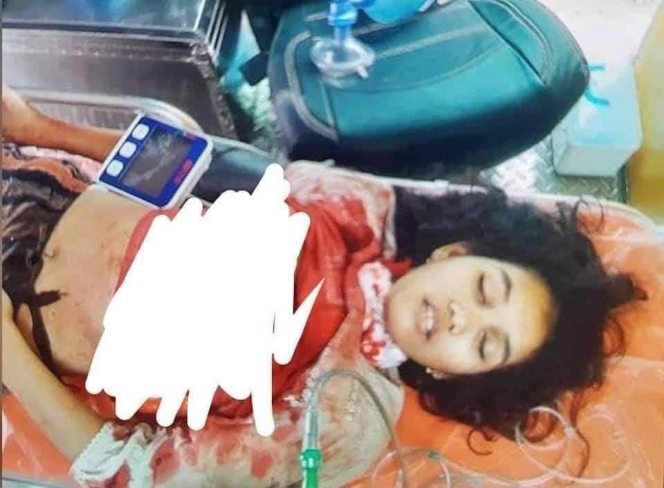 TinSoeYin2's tweet photo. I seriously condemn this merciless shootings at young children by military  
terrorist .This is inhumane and I beg all the people and associations concerning with children to speak out for their innocent lives.
#SavetheChildrenMyanmar 
27.3.2021(Saturday)
#WhatsHappeningInMyanmar https://t.co/1TqevoJ4C4