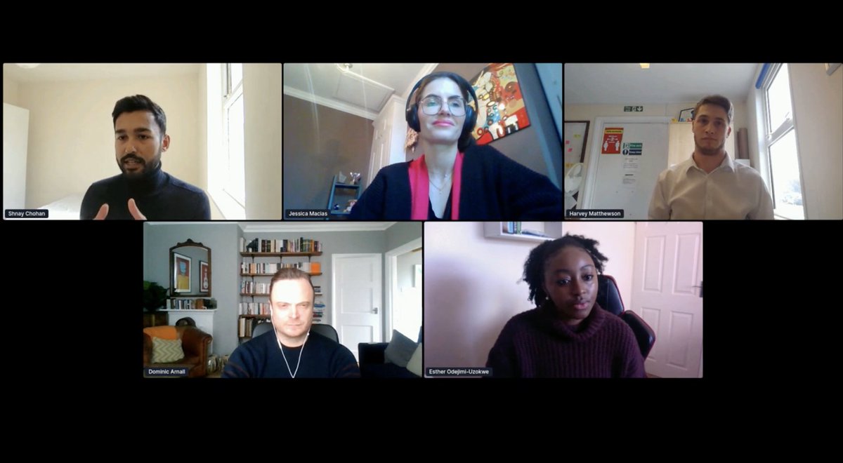 AIESECUK's tweet photo. Panel discussions are happening. On the main stage we have "Reducing Inequalities" as the main topic hosted by @Shnay_2 Our panelists are @Dominicarnall, @JessicaMacBoc, Harvey Matthewson and Esther Odejimi-Uzokwe. #YouthSpeakUK https://t.co/x1DcR8K9Js