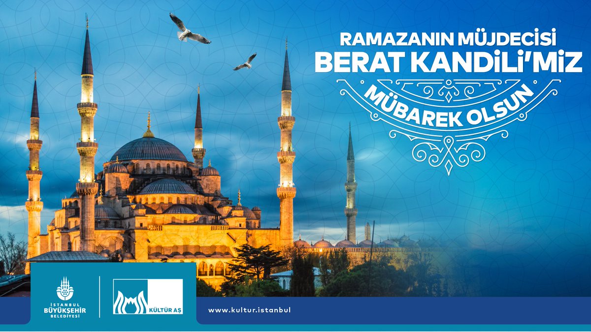 Ramazanın müjdecisi bu faziletli gecenin hayırlı başlangıçlar yapmaya vesile olması dileğiyle, Berat Kandili’miz mübarek olsun.